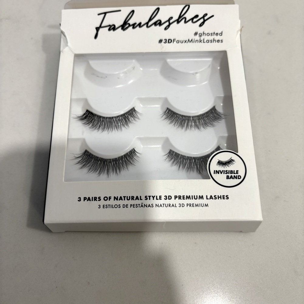 Fabulashes Kara Beauty Natural Style 3D Premium Lashes - Black